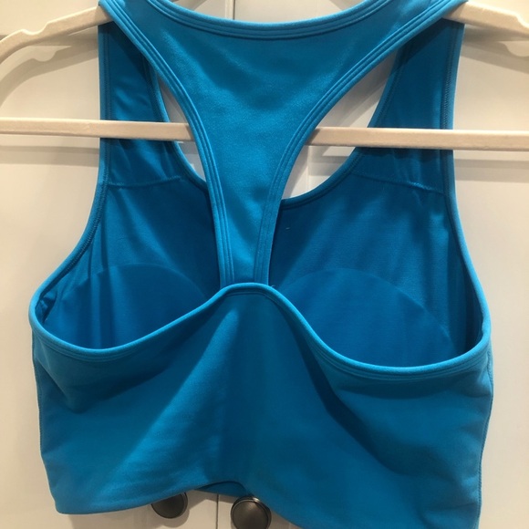 Mono B Sports Bra Razorback, Blue Sz Medium NWOT - Picture 2 of 4